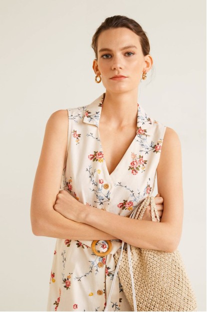 Women's Beige Dress